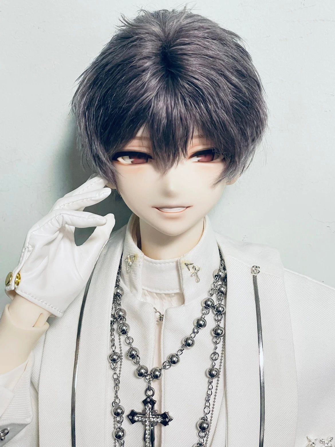 BlackWhite 15VER & 23VER 戎 1/4 1/3 BJD Head