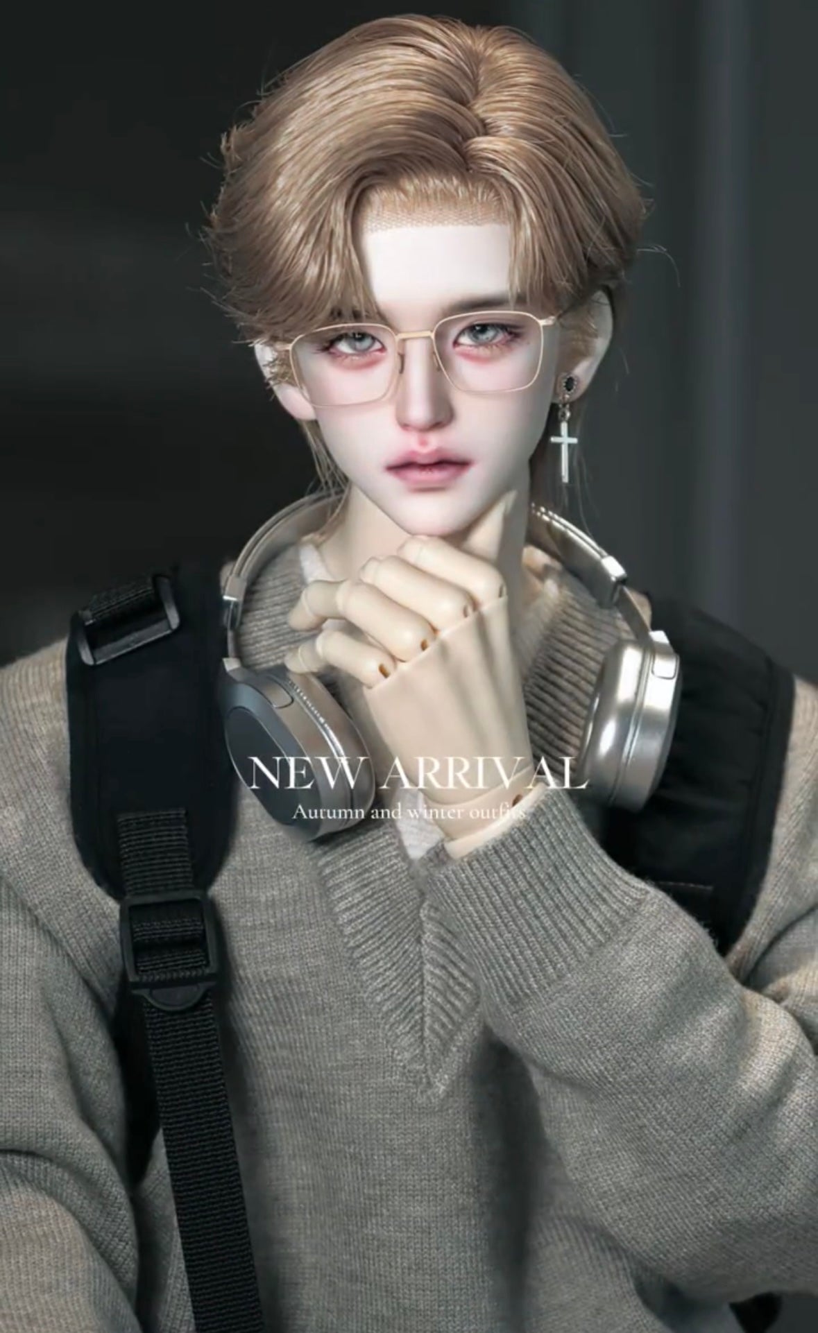 QianQian 75cm BJD Head Gogo