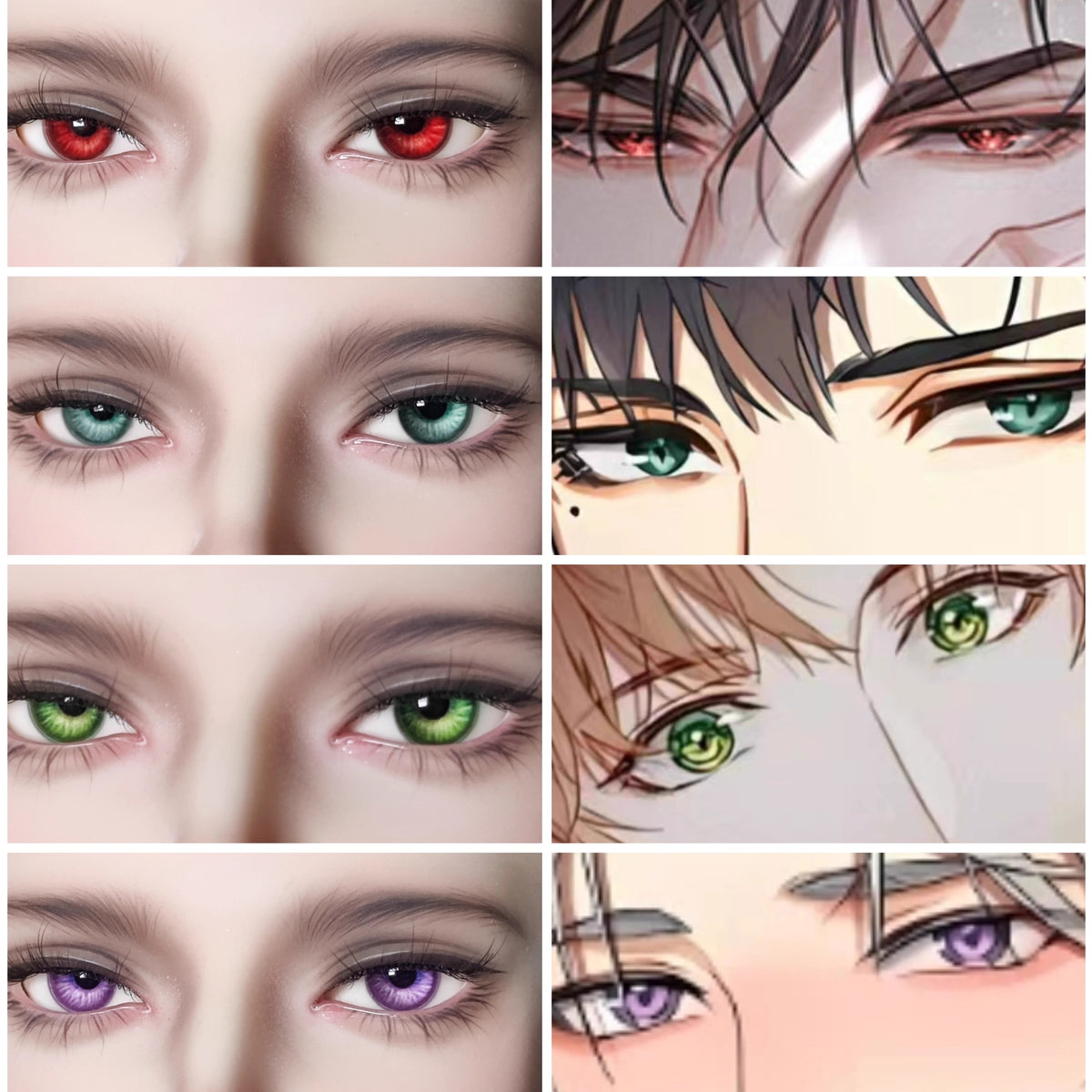 Light and Night‌ BJD Eyeball Resin Eyes