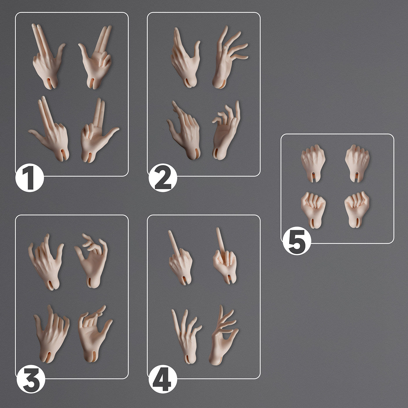 HUAJINGDOLL 75cm thin muscle bjd body male代购