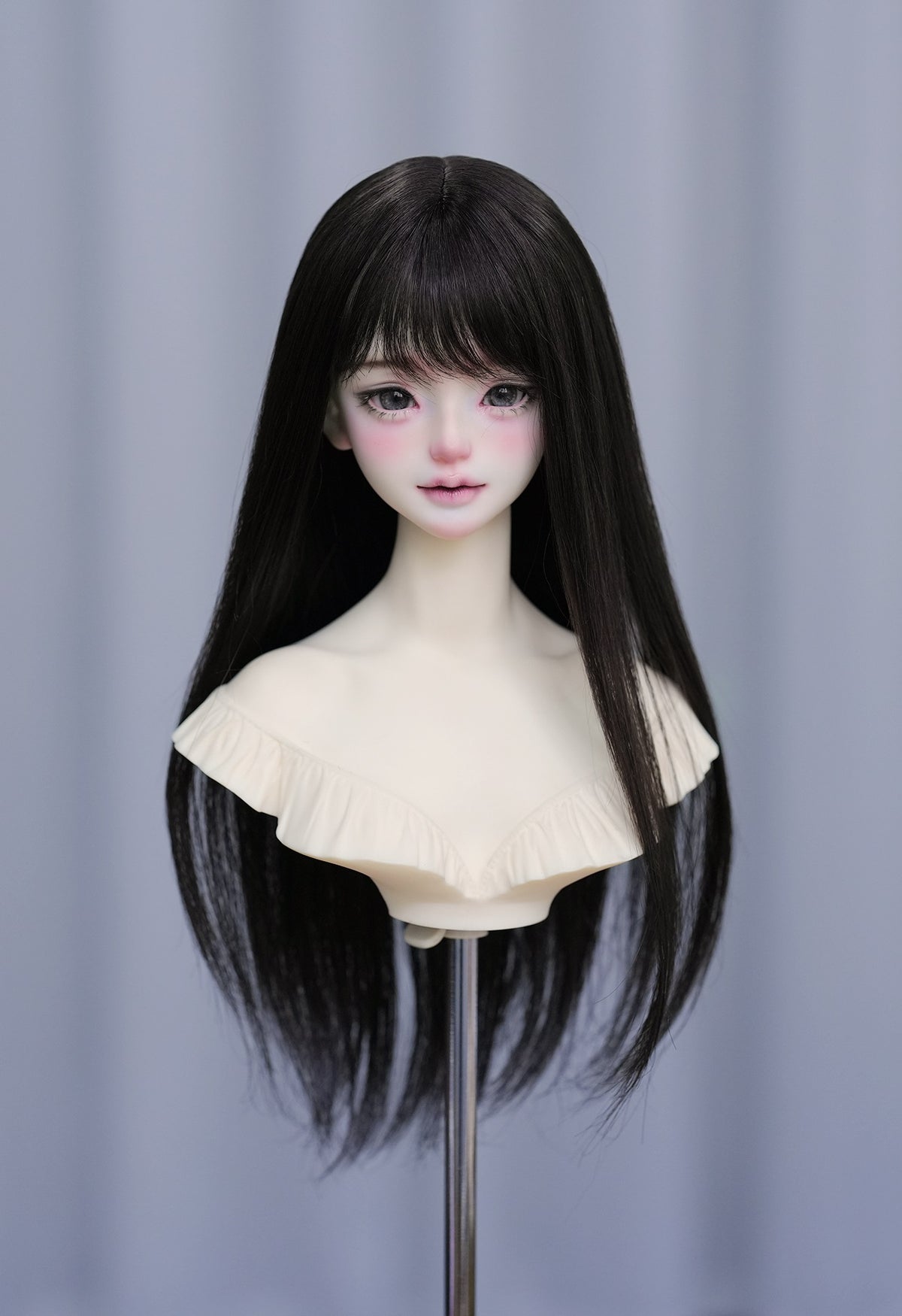 Awen 1/3 1/4  straight long hair BJD wigs Mixed  Russia Mohair代购