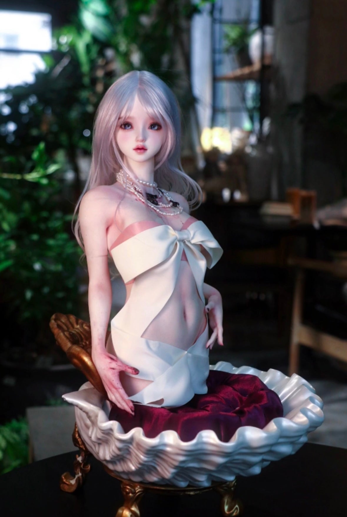 AphasiaLand extra arms for 1/4 1/3 Freya BJD bust