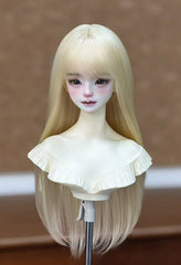 Awen 1/3 1/4  straight long hair BJD wigs Mixed  Russia Mohair代购