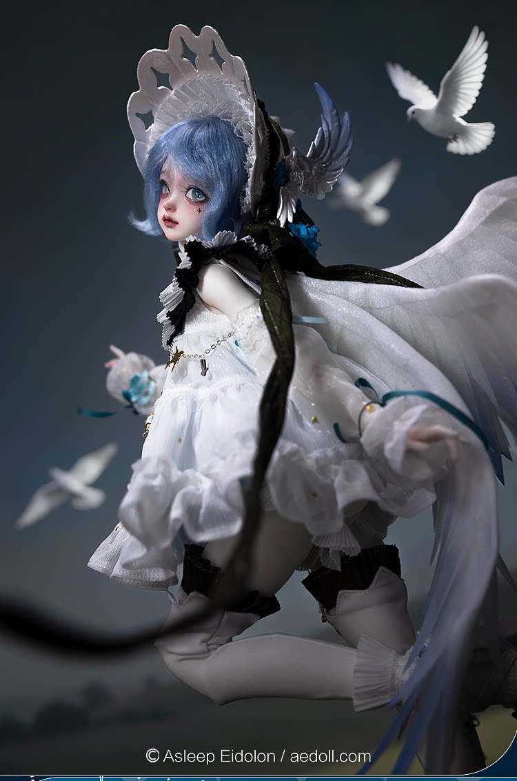 AEDOLL 1/4 nude doll full set LanDuo with mianmian body