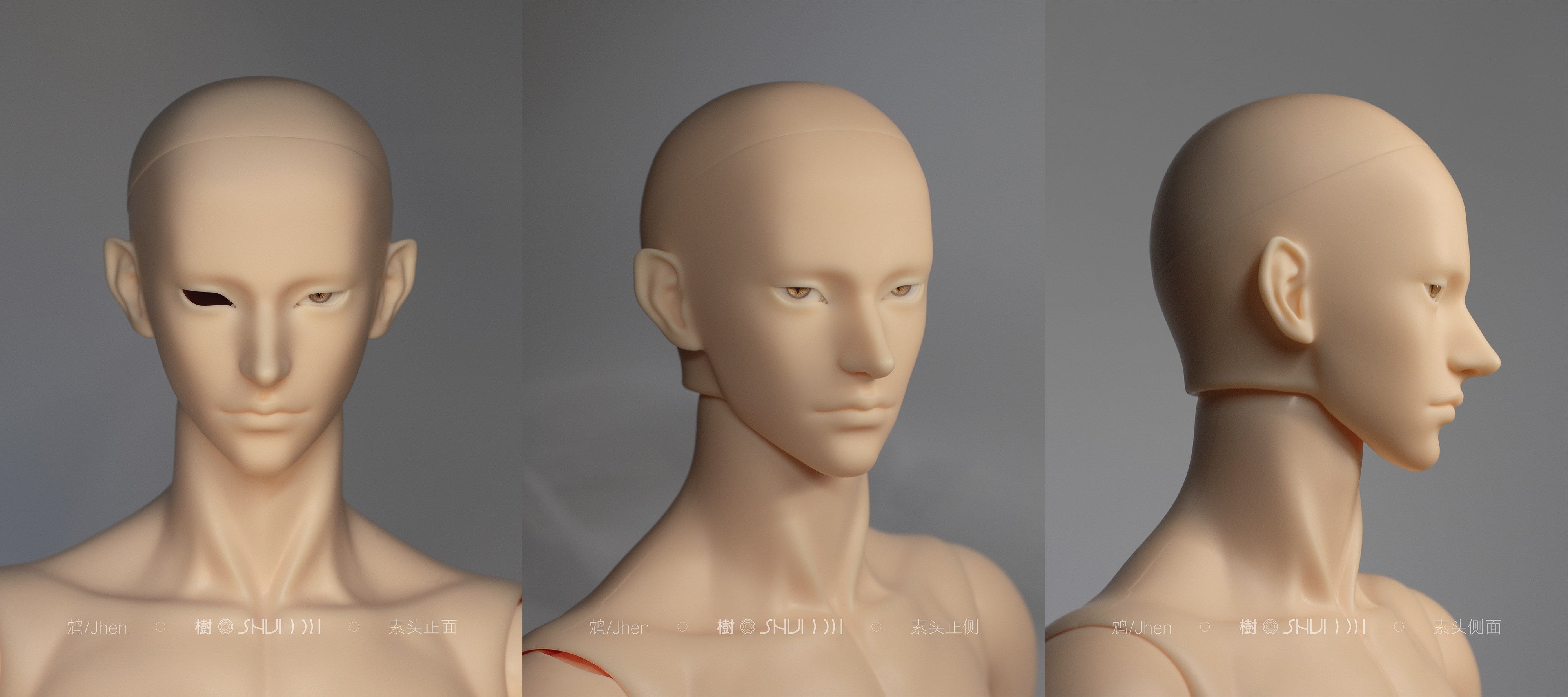 SHUDoll 1/4 BJD head Jhen鸩 ready stocks