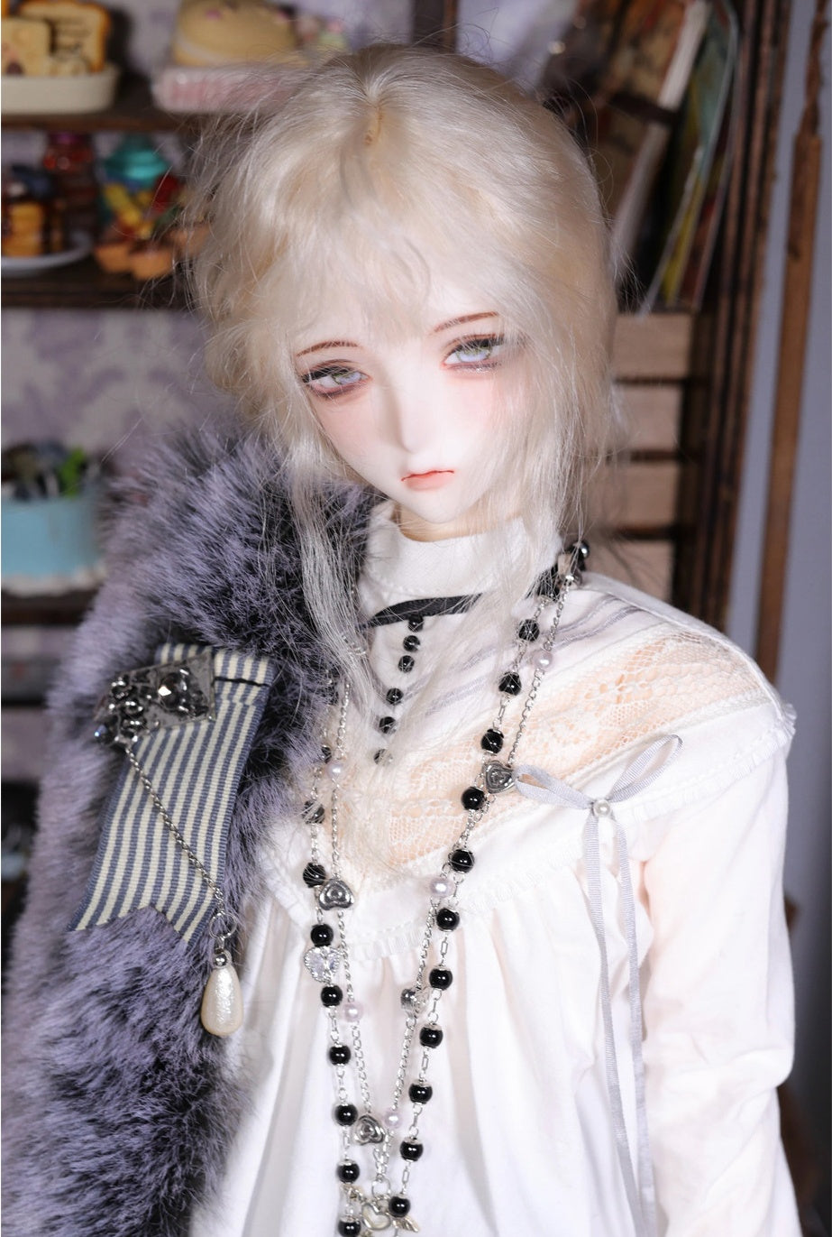 Rabbit 1/4 BJD Head C04