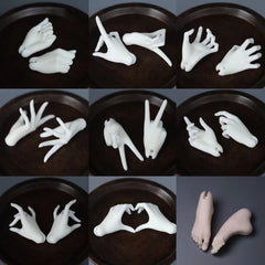 LaLunaDoll hands and feet accessories