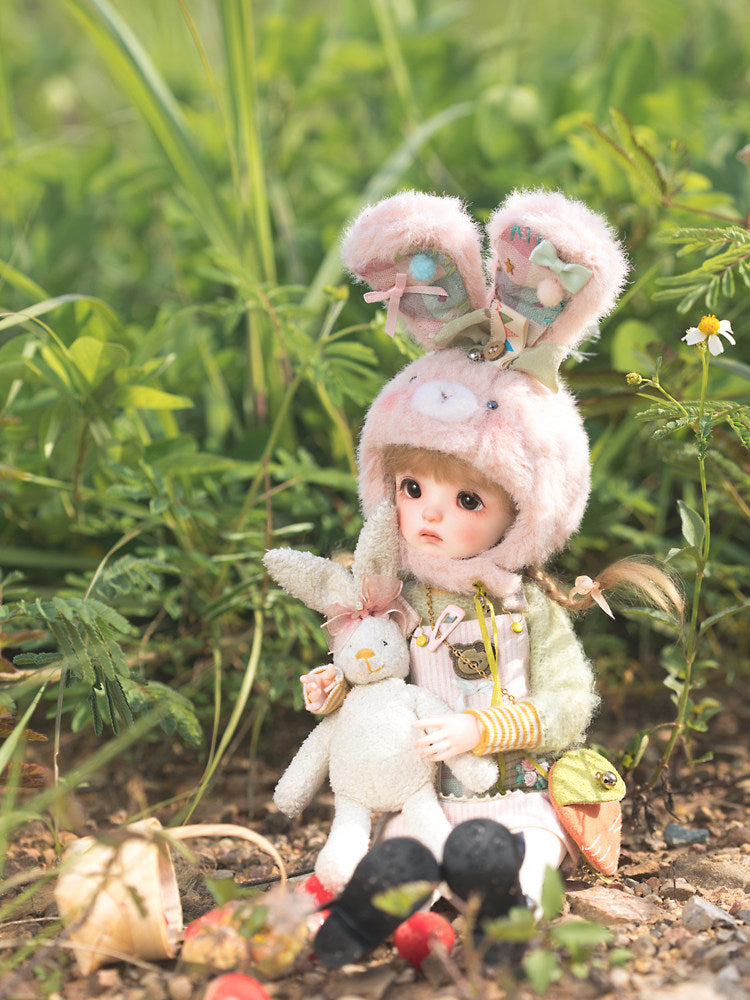 DollZone 1/6 BJD nude doll full set Peach