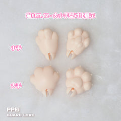 Guard-Love 1/6 BJD hands for PPEI body