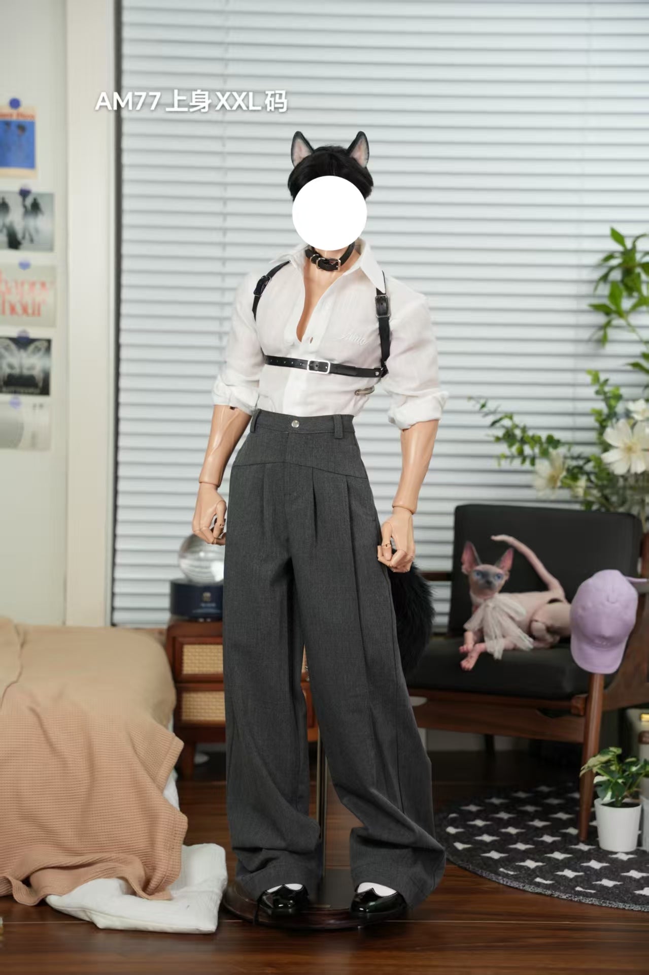 Anuo 73-77cm A Pair of Pants BJD clothing