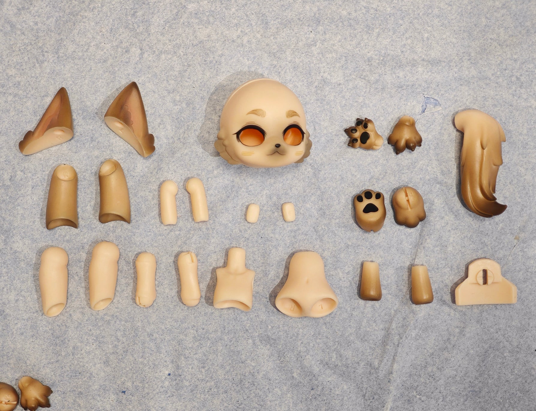 Tinguin 1/12 Siamese cat BJD full set