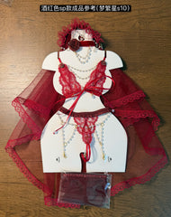 Minimalism 1/3 Lace layering set BJD clothing