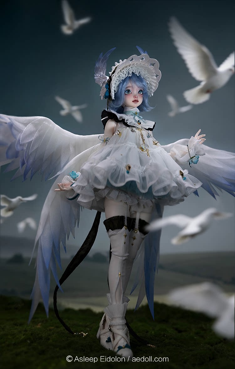 AEDOLL 1/4 nude doll full set LanDuo with mianmian body