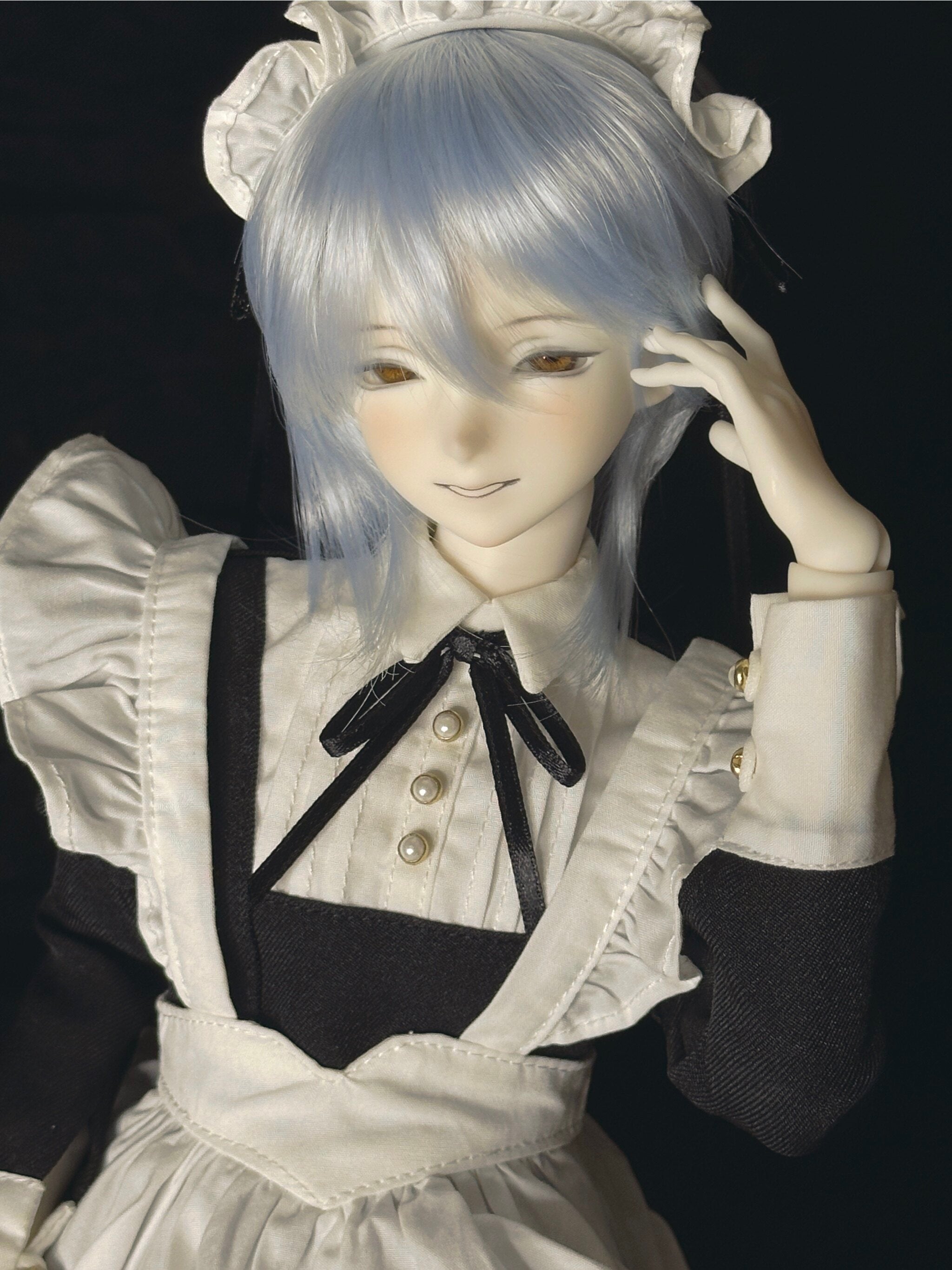 SMAN  1/4 BJD Head Smiling XiHe代购