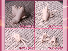 Aolingshi hands and feet for 62cm YueXi bjd body