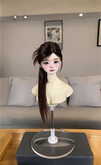 Awen 1/3 1/4 1/6 Shuttlecock BJD wigs Russia Mohair代购