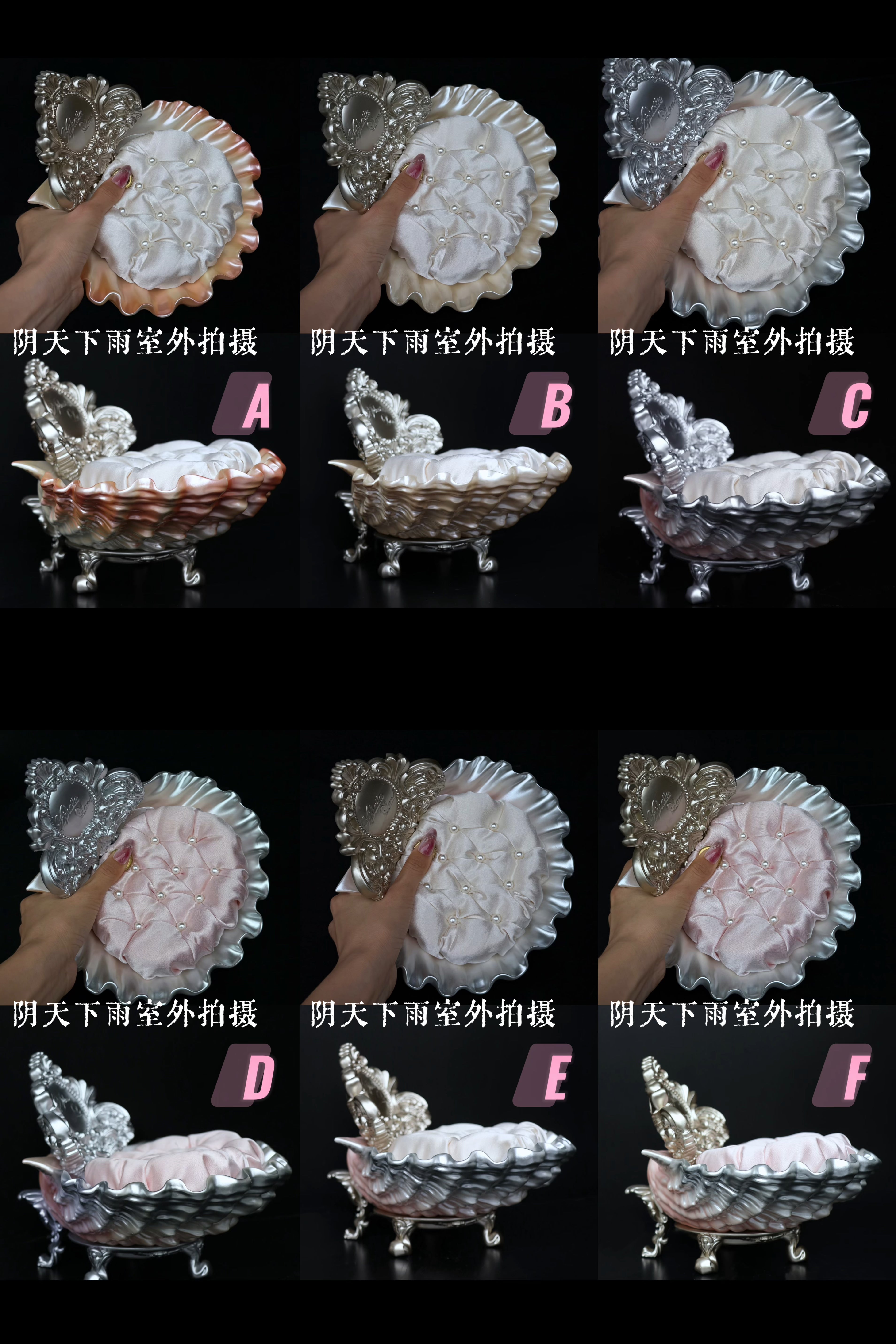 AphasiaLand 1/6 1/4 1/3 Venus Shell BJD Stand Resin Decorative Stand