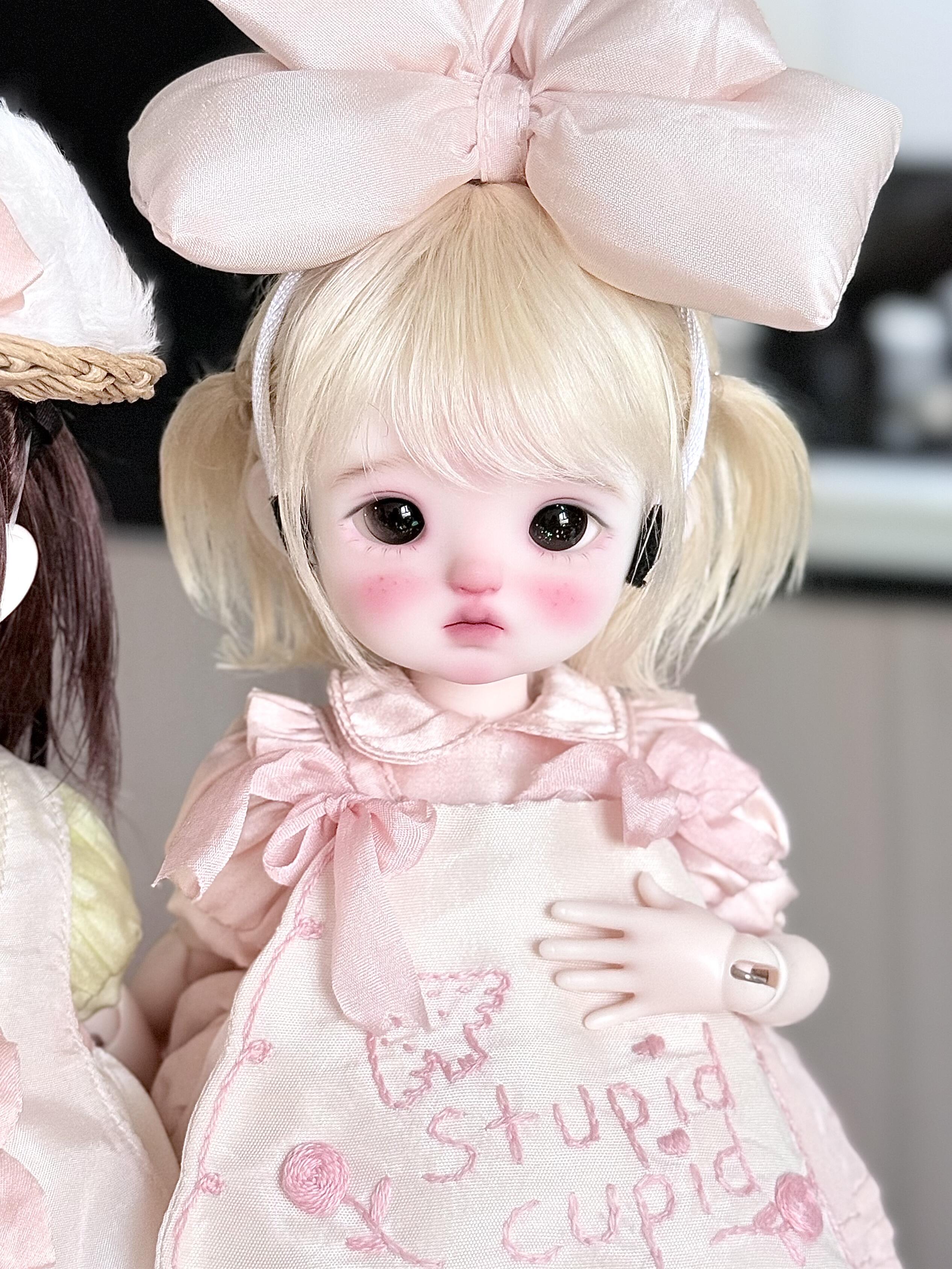 LsisisiL 1/6 BJD head DingDang Poppy & Baby