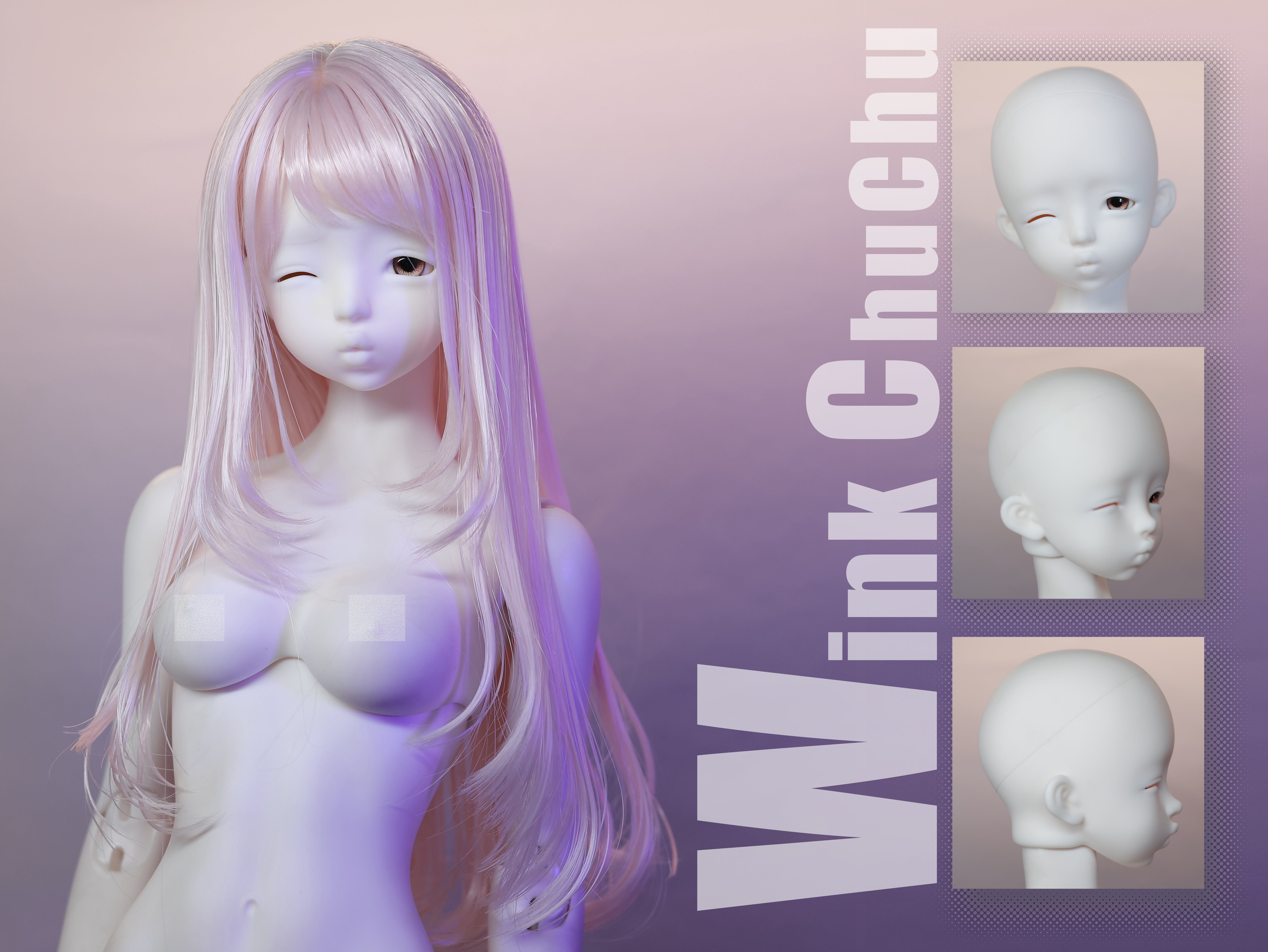 COOO ChuChu 1/4 1/3 bjd head Re-opening
