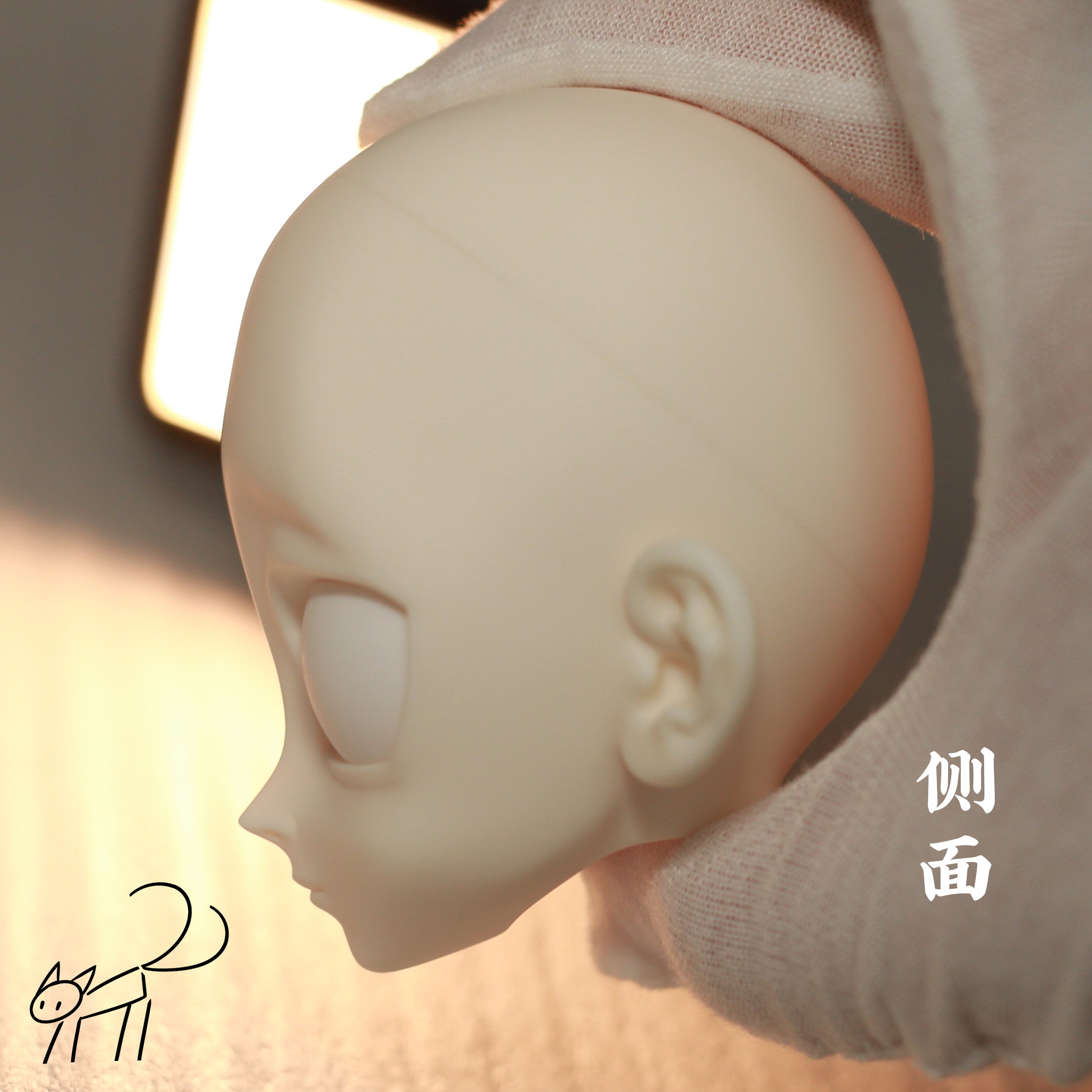 BirdCube 1/4 BJD head Tica.Igi