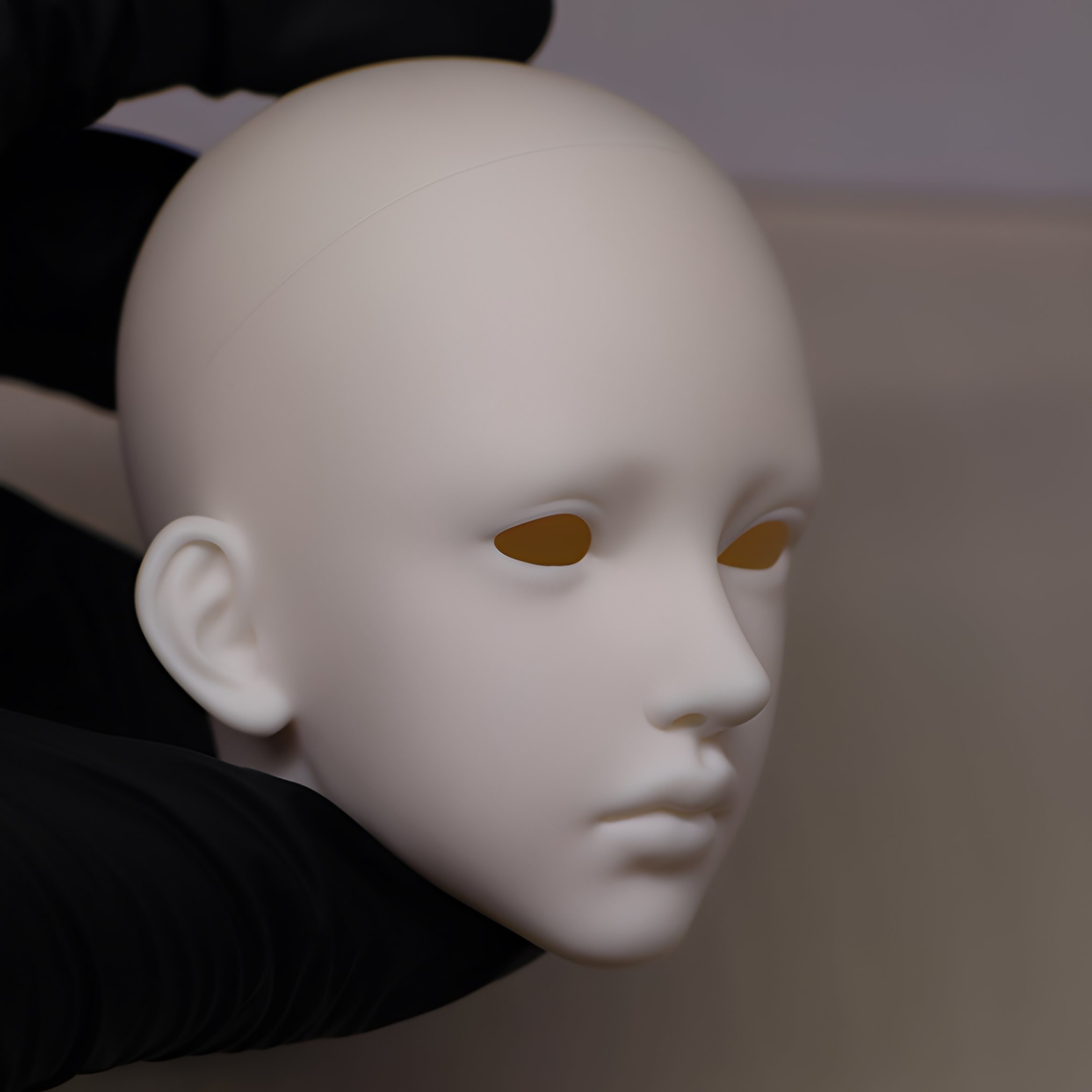 ValleyDoll 1/4 75cm BJD head Elio new version