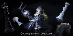 AEDOLL 1/4 nude doll full set Ela with wumian body