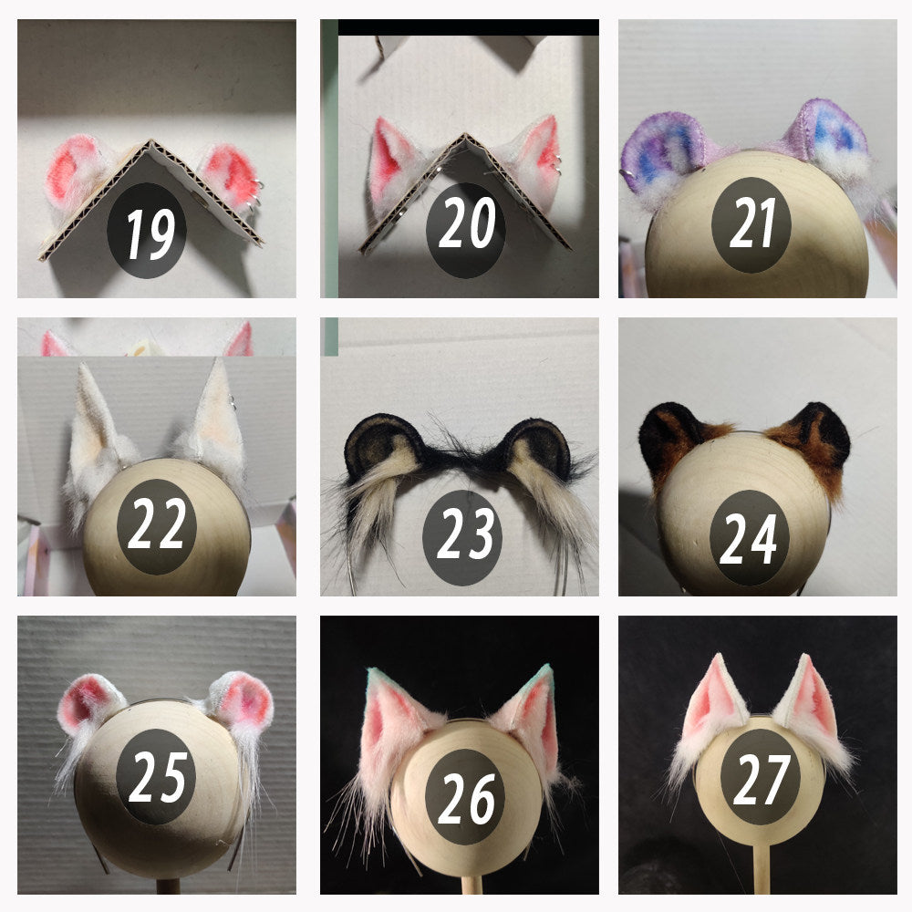 Corgi and July 1/6 1/4 1/3 BJD ears代购