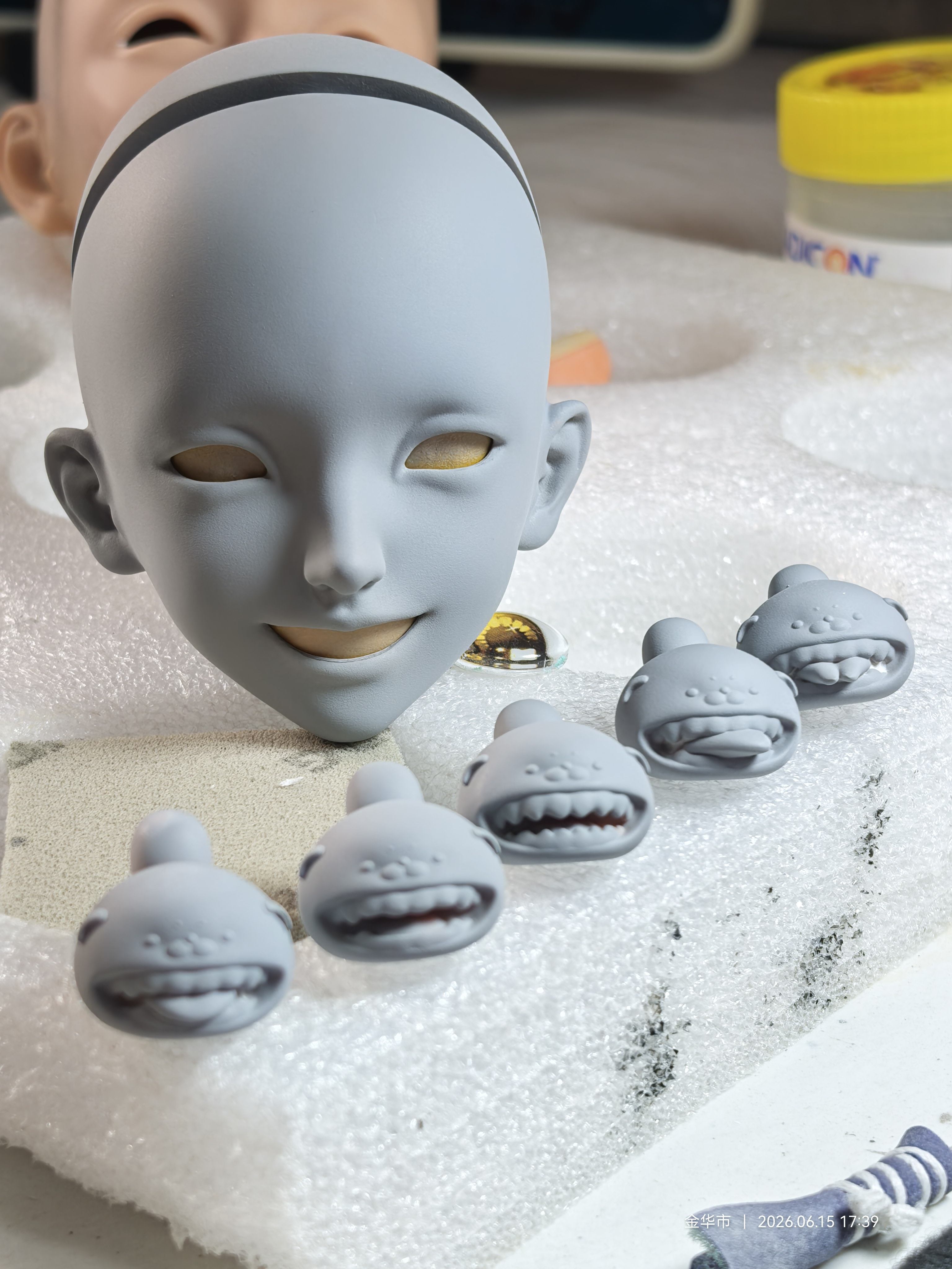 Fatestars 1/4 70cm BJD head QinBuYi