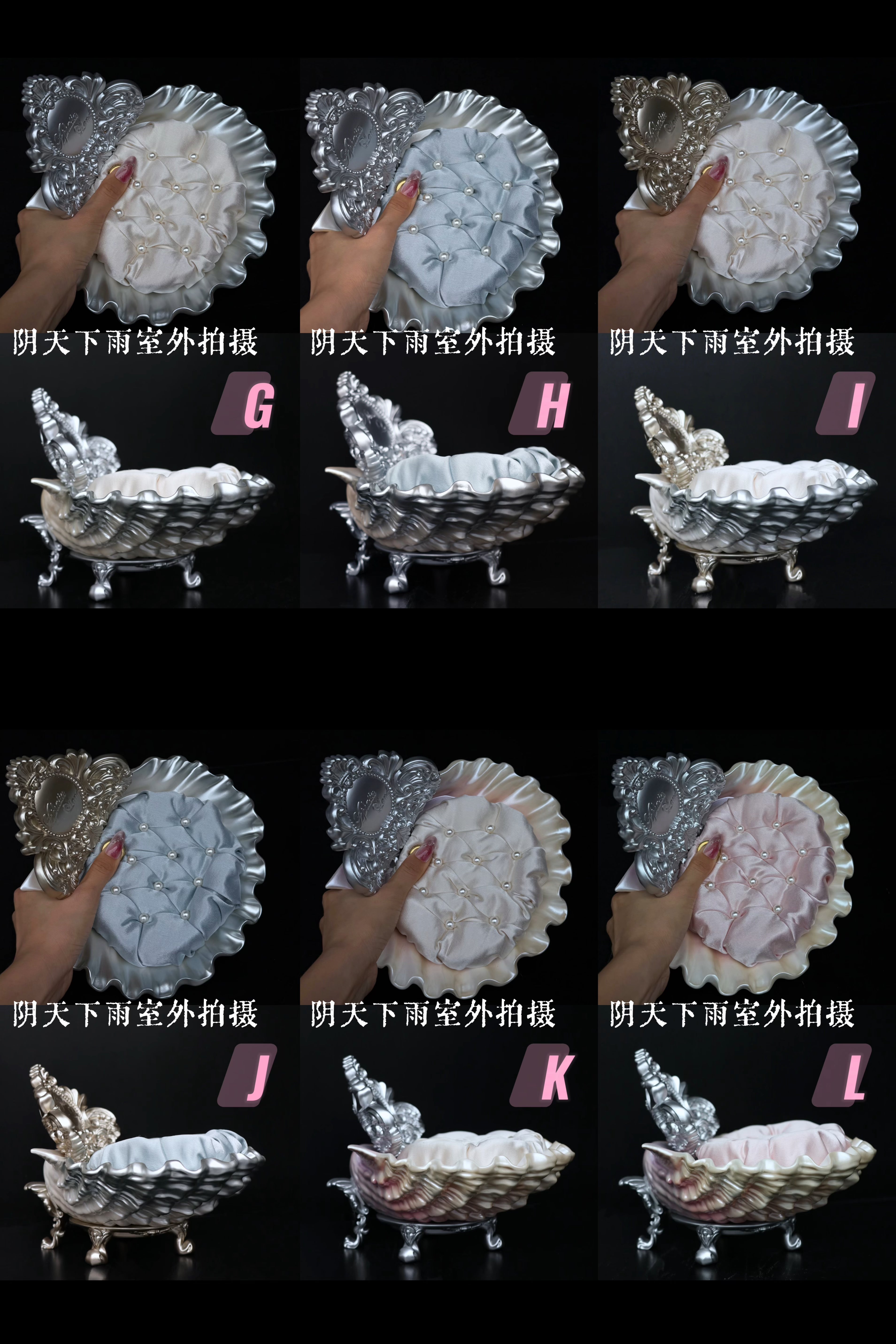AphasiaLand 1/6 1/4 1/3 Venus Shell BJD Stand Resin Decorative Stand