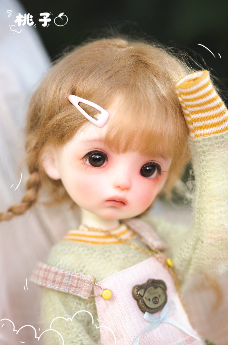 DollZone 1/6 BJD nude doll full set Peach