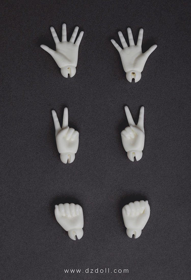 DollZone 1/6 hands for B27 body