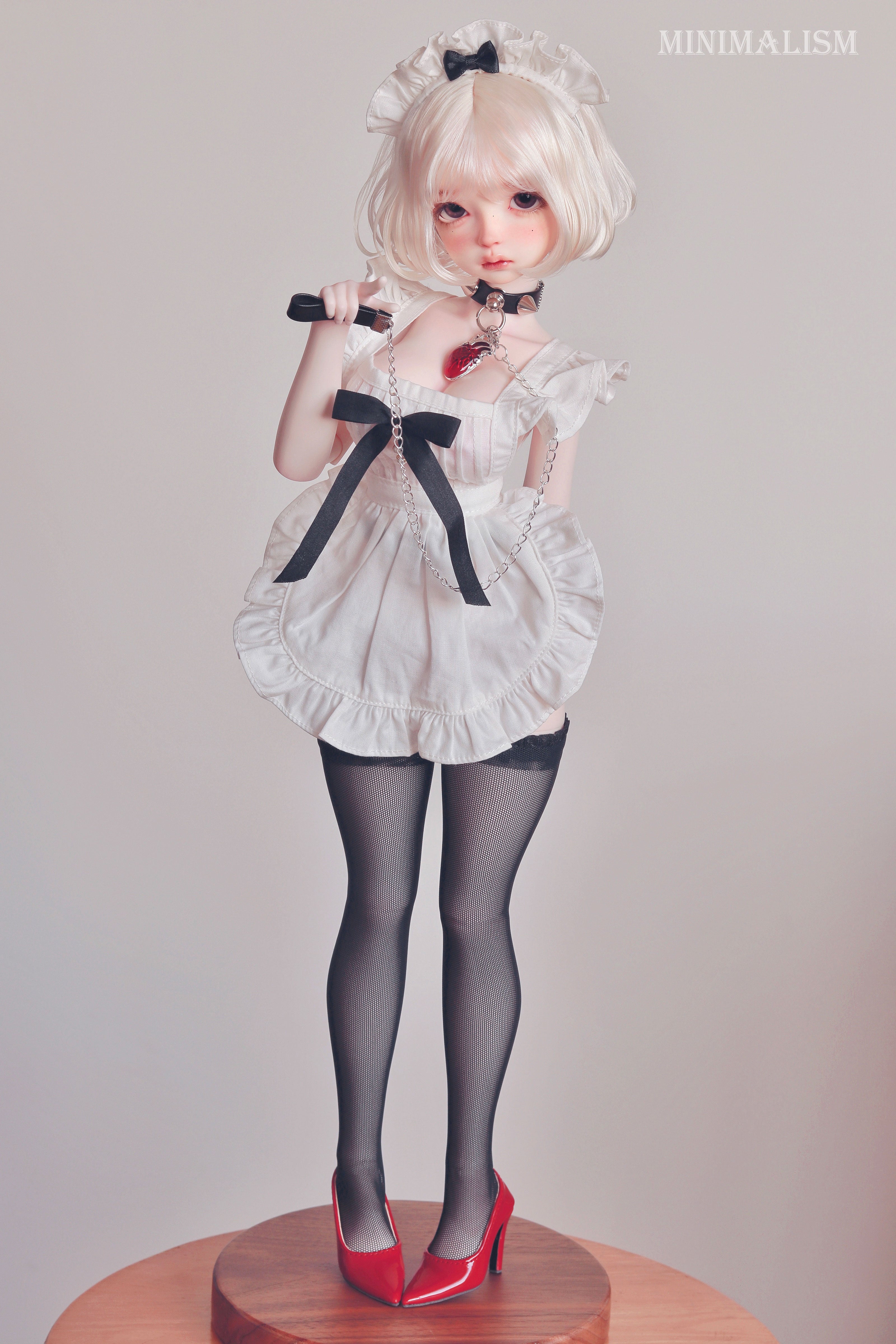 Minimalism 1/4 Maid apron BJD clothing