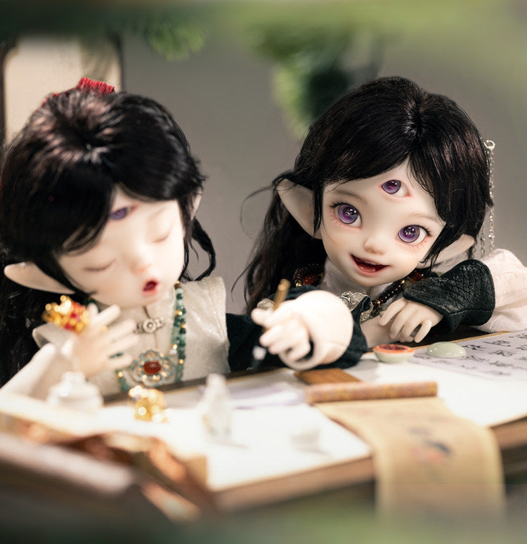 EvatyDoll x DollZone 1/6 BJD nude doll full set KuLuLu & KuLaLa仅代购