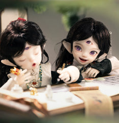 EvatyDoll x DollZone 1/6 BJD nude doll full set KuLuLu & KuLaLa仅代购