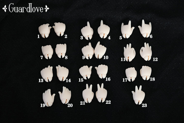 Guard-Love 1/6 BJD hands for body Sixth Ver.