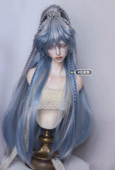 Night Rain 1/3 uncle blue long BJD wig代购