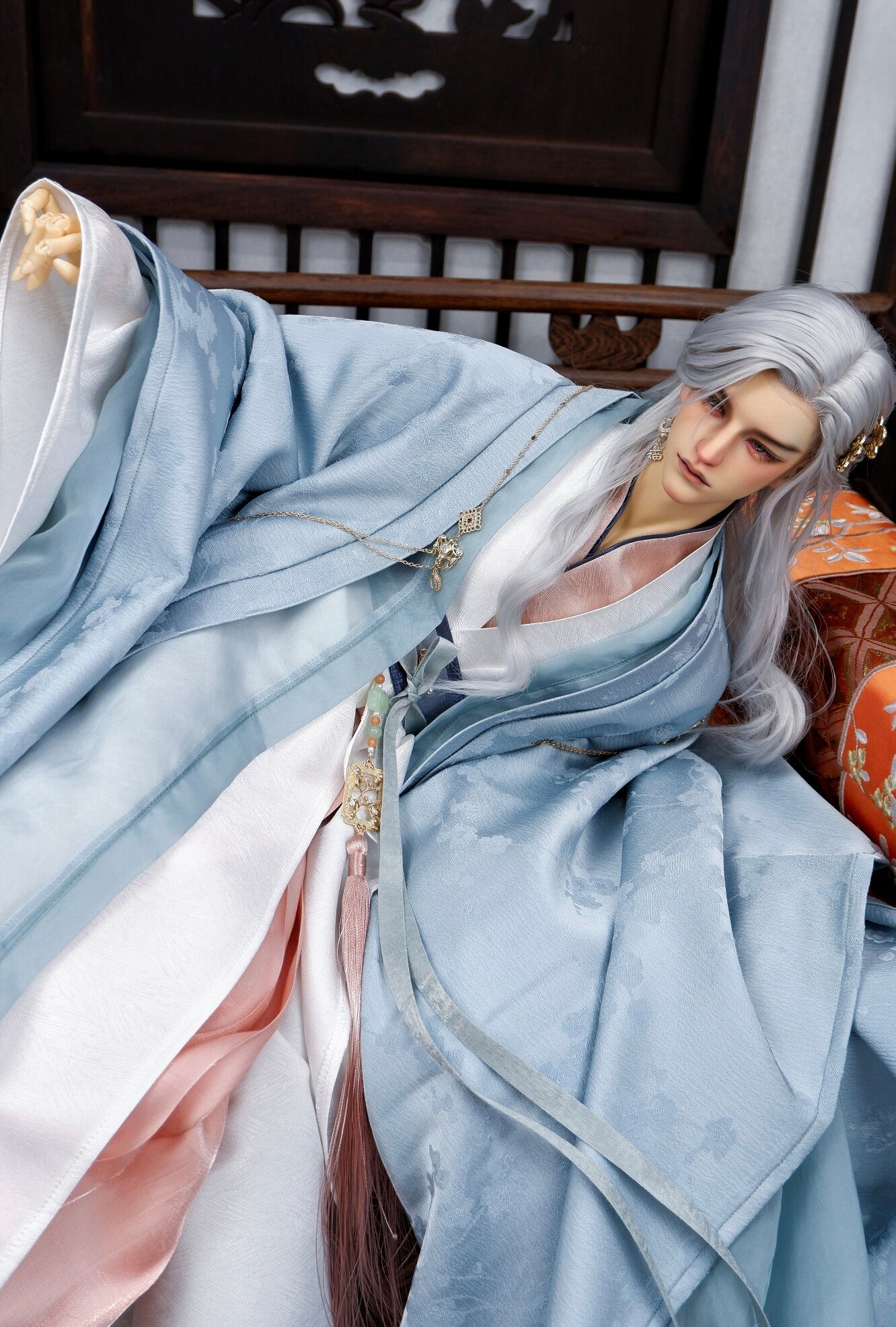 Fourteen 1/4 1/3 75cm Ancient-style outfits 《FeiYuTing》BJD clothing