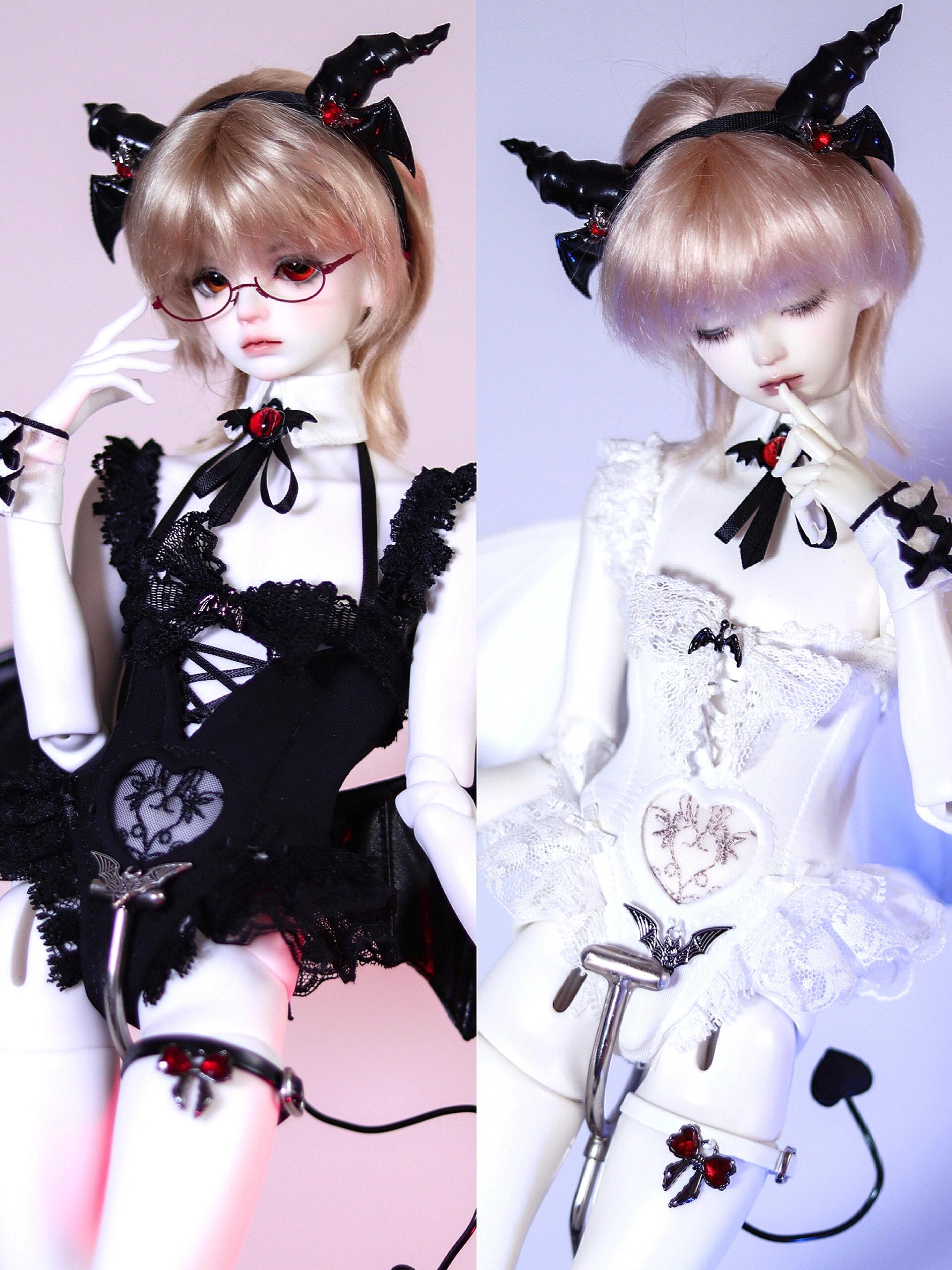 BIA 1/3 68-77cm BJD outfits Succubus Bodysuit Halloween