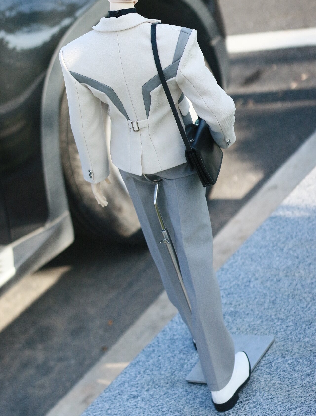 Xavier cos Silver Light Carving 75cm 77cm BJD outfits