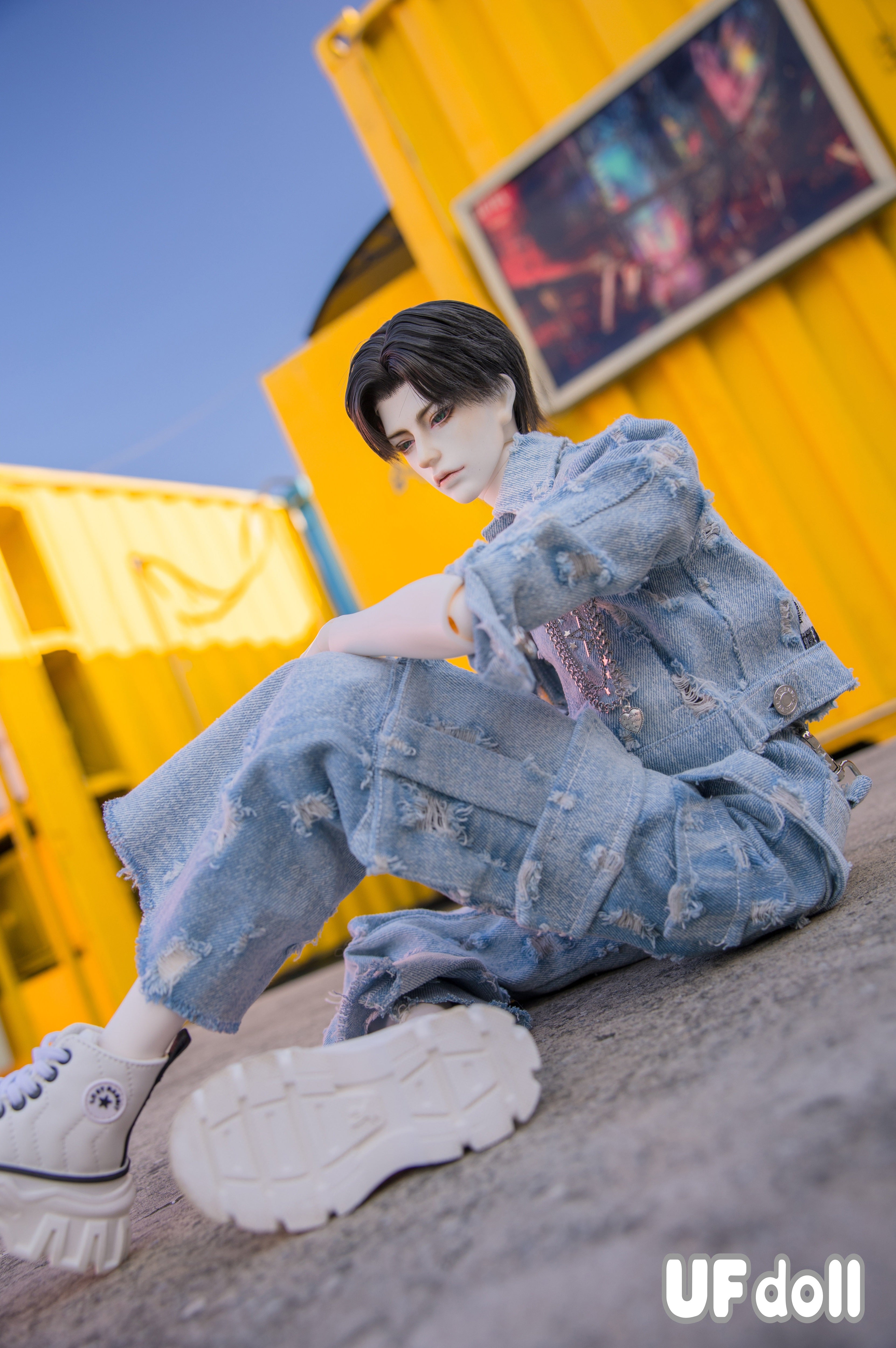 UFdoll 73cm BJD body with head 326