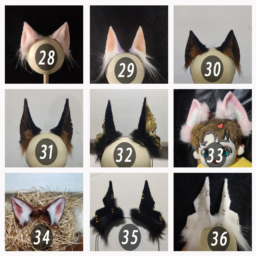 Corgi and July 1/6 1/4 1/3 BJD ears代购