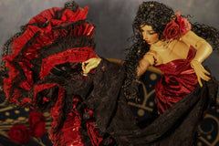 GalanteDoll 1/3 1/4 BJD wigs Dance of Death