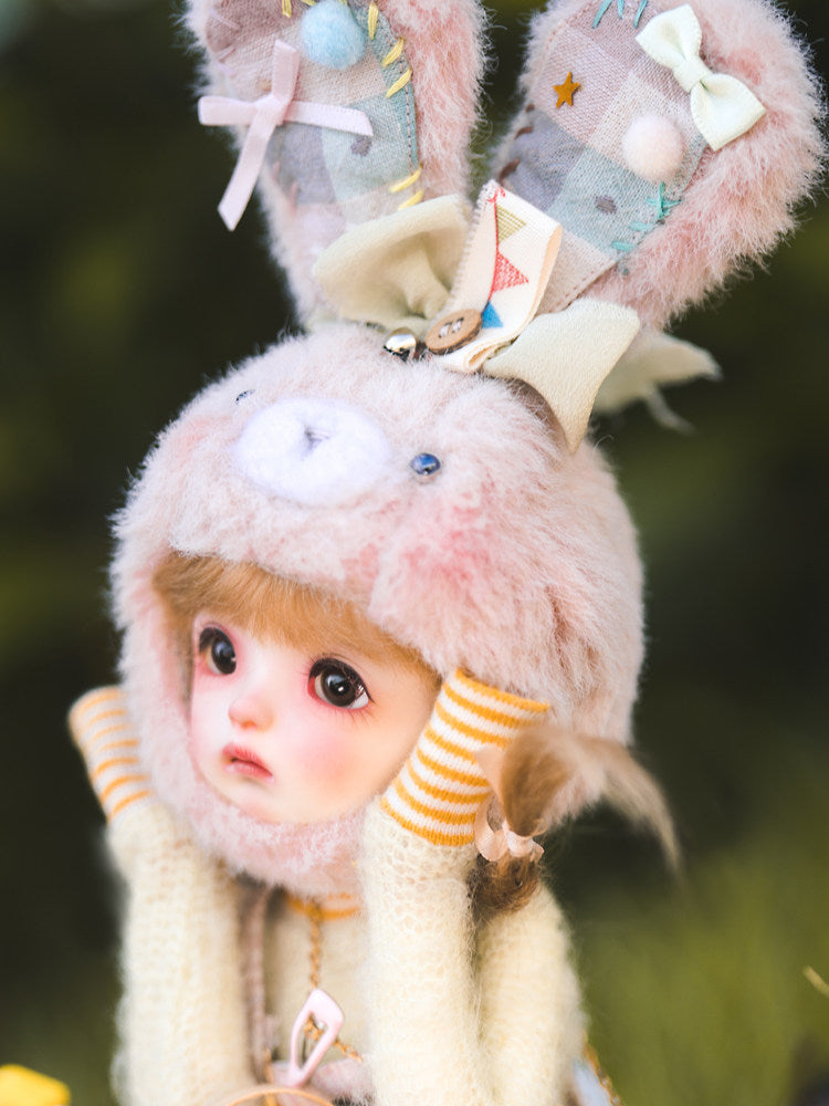 DollZone 1/6 BJD nude doll full set Peach