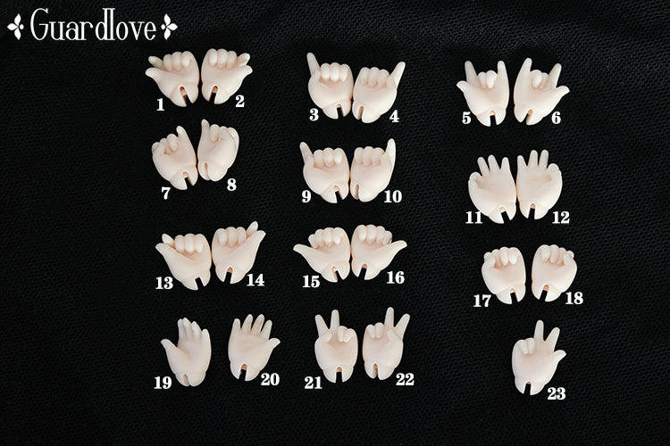 Guard-Love 1/6 BJD hands for body Sixth Ver.