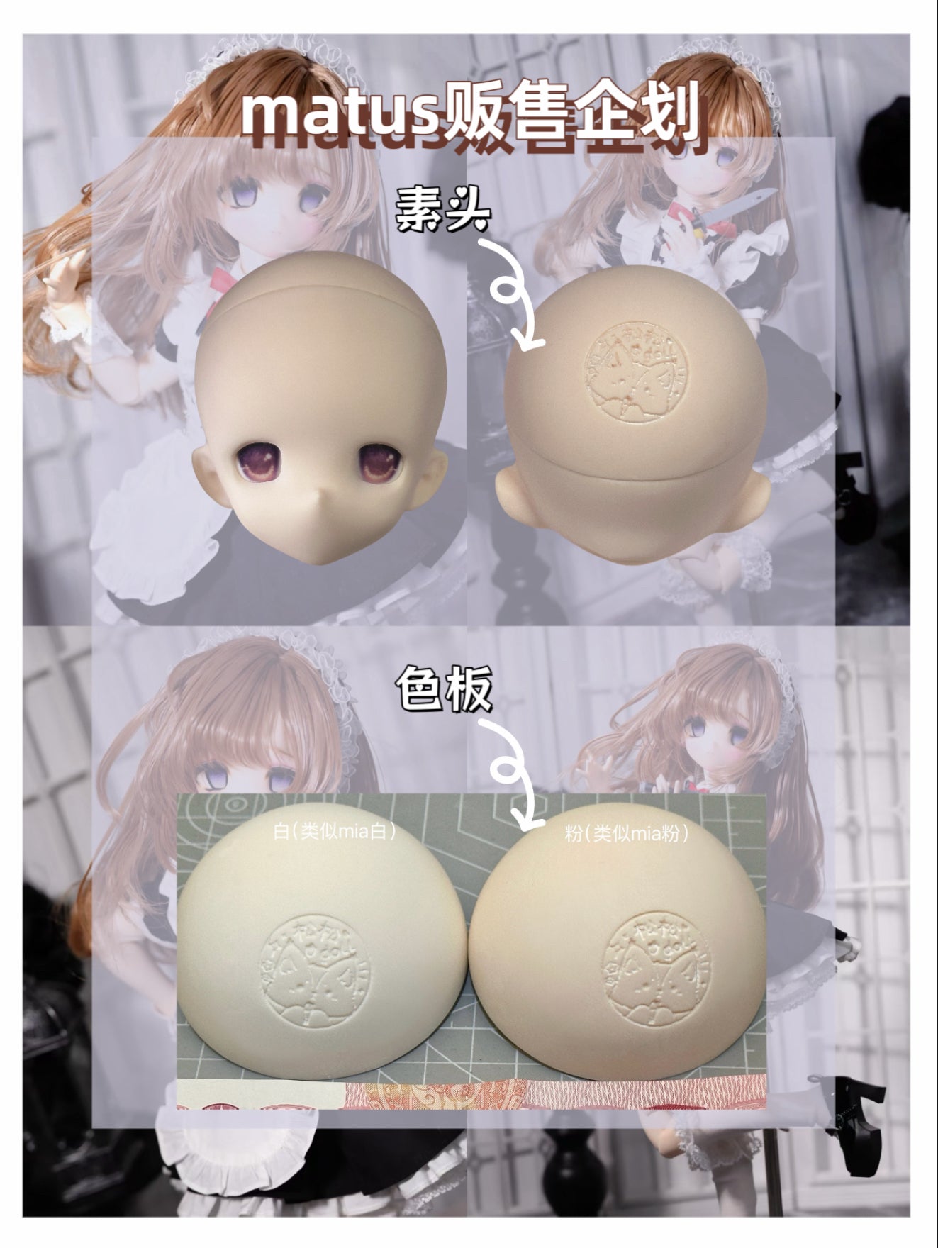 SSpine 1/4 BJD full set Matus