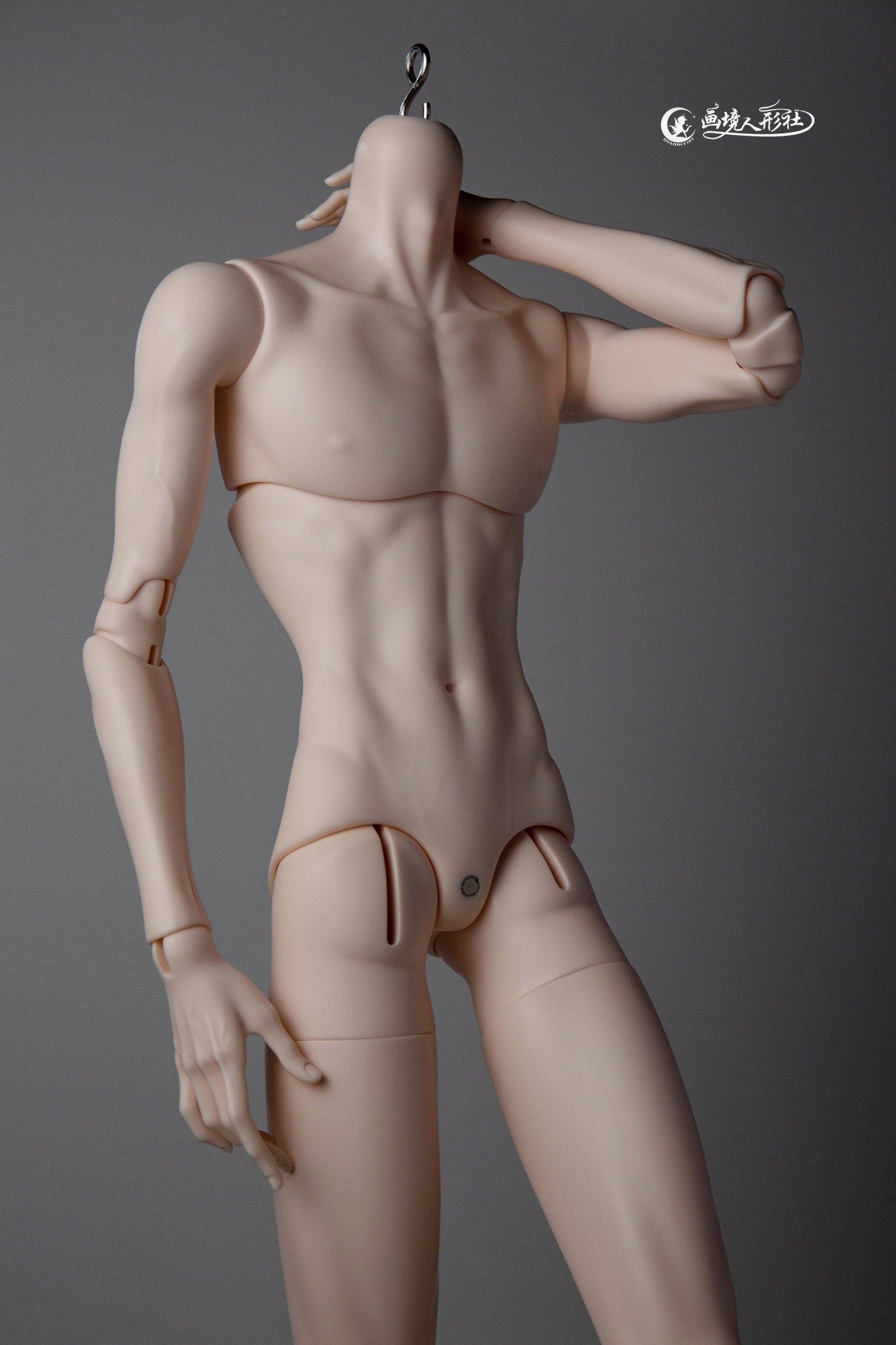HUAJINGDOLL 75cm thin muscle bjd body male代购
