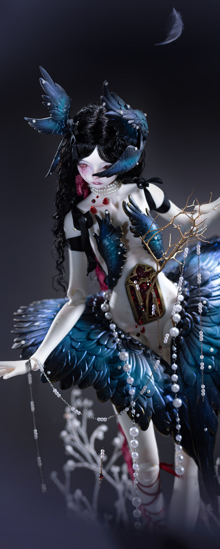 DollZone 1/4 BJD nude doll full set Tarot