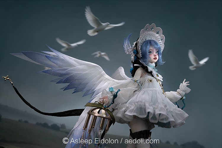 AEDOLL 1/4 nude doll full set LanDuo with mianmian body