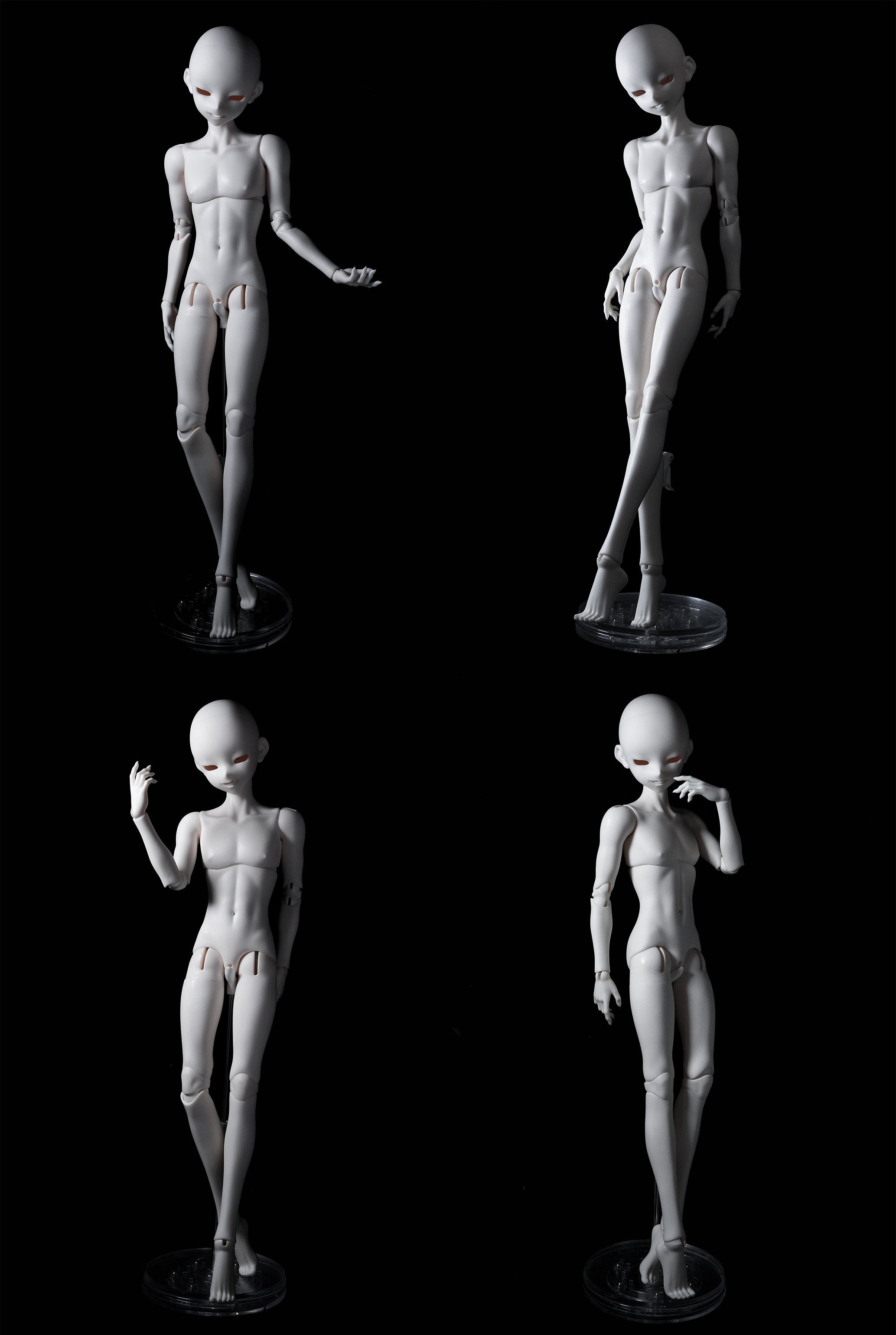 YZdoll 1/4 bjd head nude doll YanSi