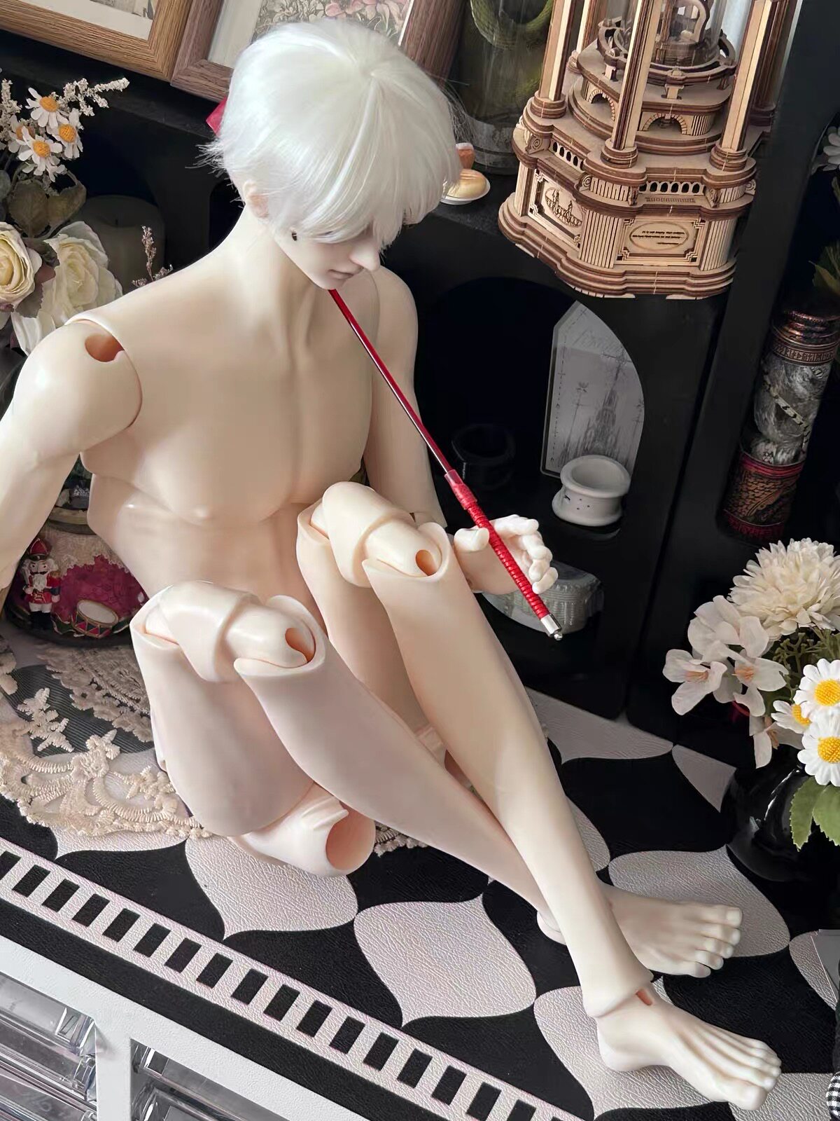 FMD 75cm thin muscle bjd body male